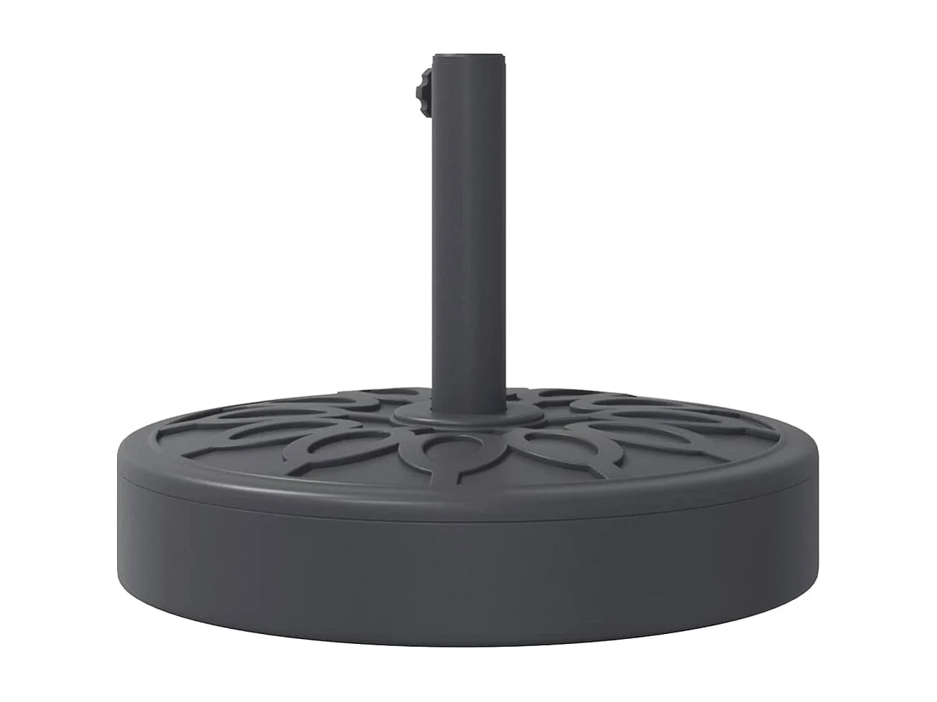 Base de parasol para mástiles ?38 / 48 mm 25 kg redondo