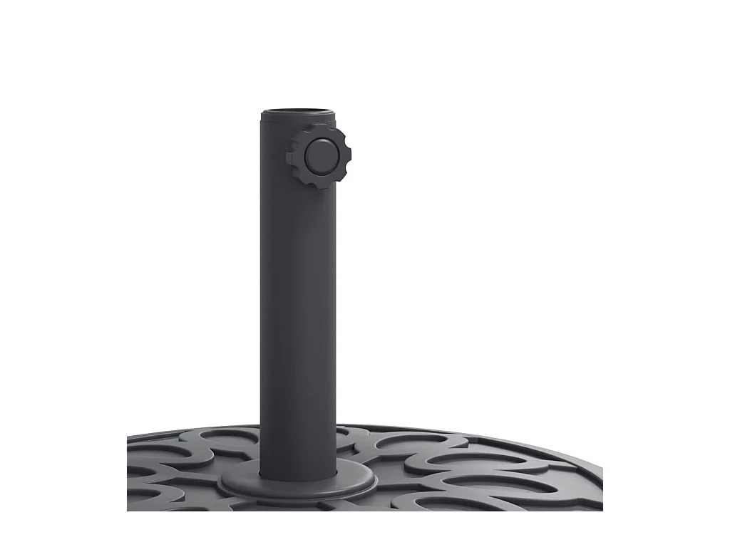 Base per ombrellone per pali ?38 / 48 mm 25 kg tondo