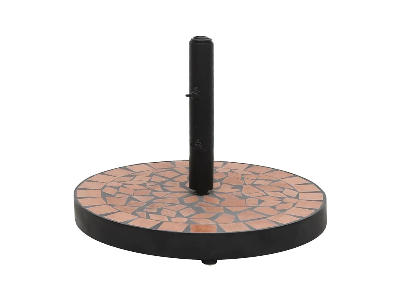 Base de parasol terre cuite rond 12 kg