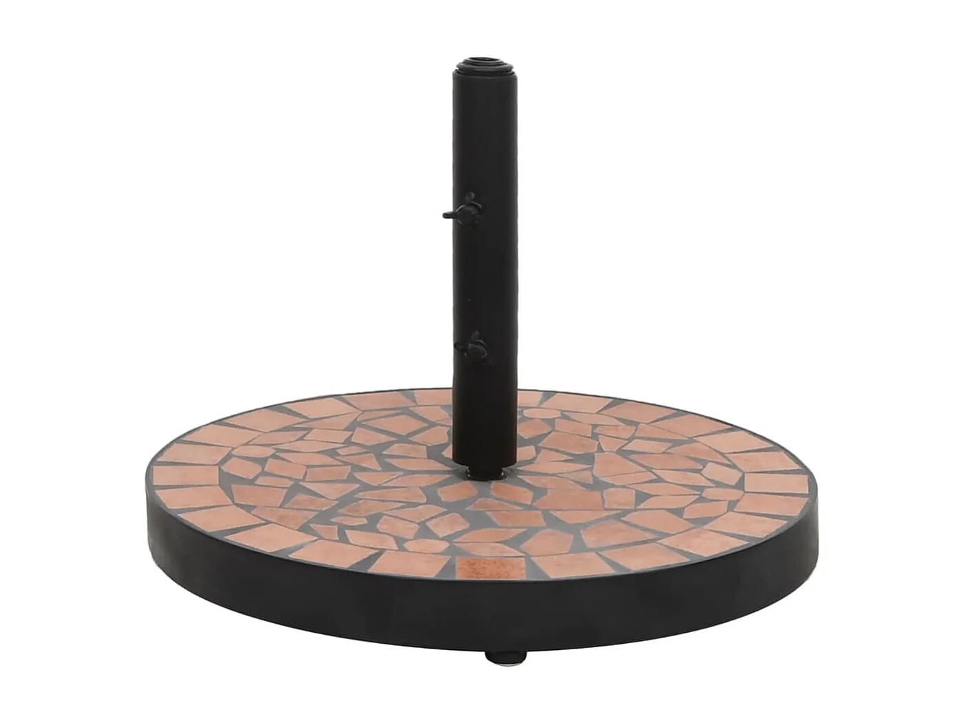 Base per ombrellone rotonda in terracotta 12 kg