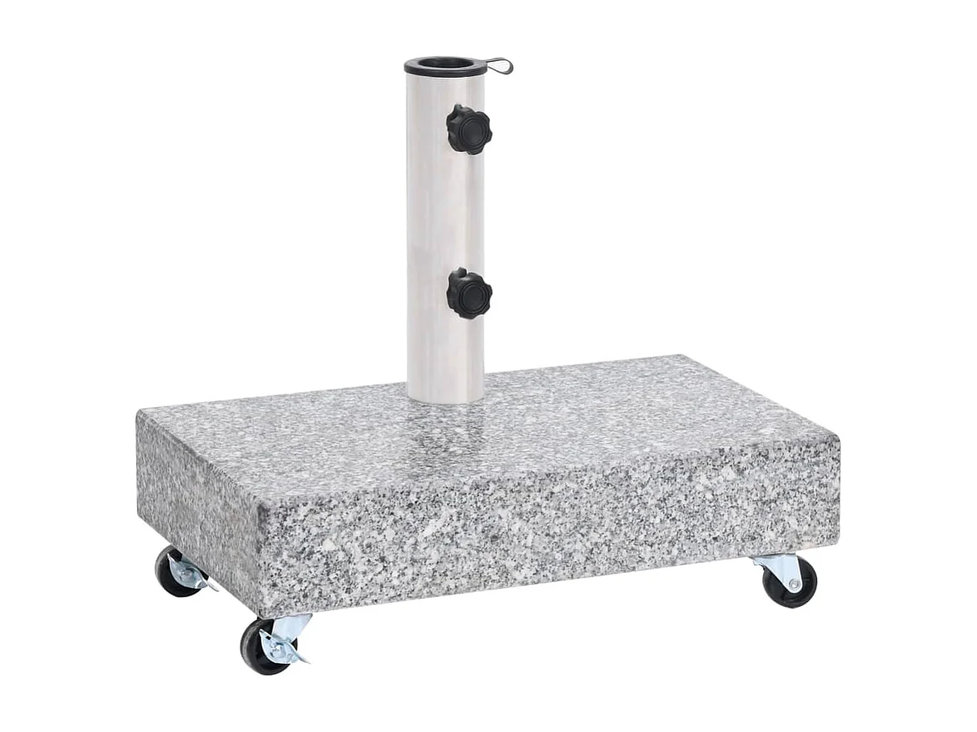 Base para sombrilla Gris claro 45x25x8,3 cm Granito