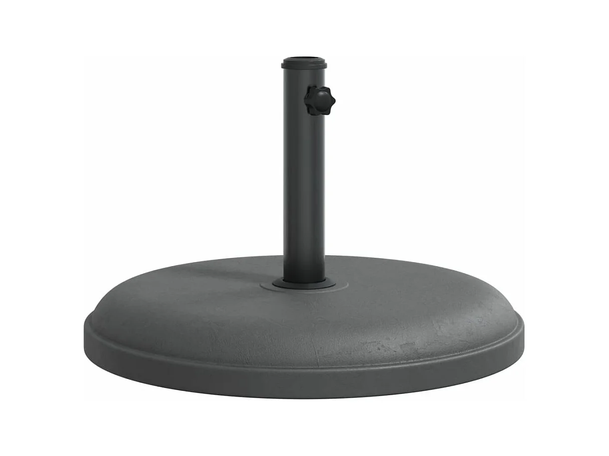 Parasolvoet voor masten ?32/35/38 mm 25 kg rond