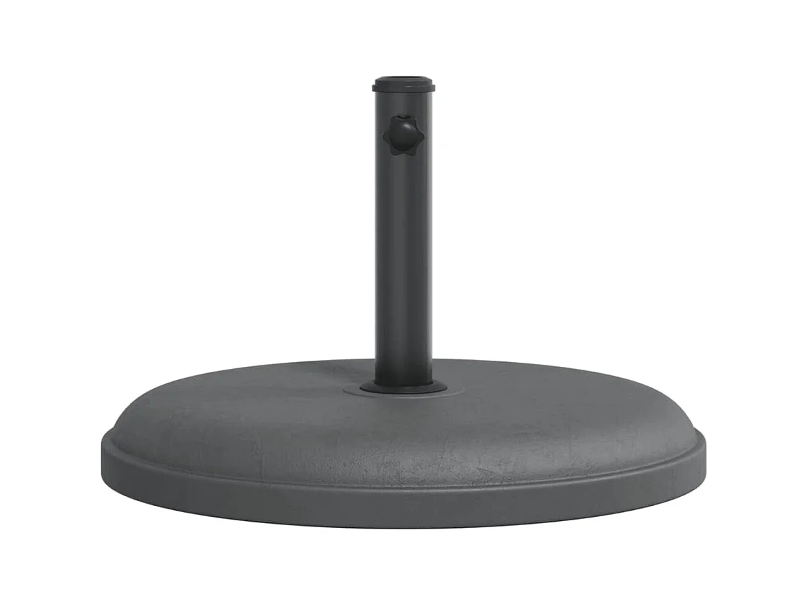 Parasolvoet voor masten ?32/35/38 mm 25 kg rond