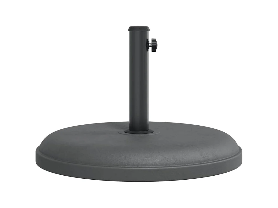 Parasolvoet voor masten ?32/35/38 mm 25 kg rond
