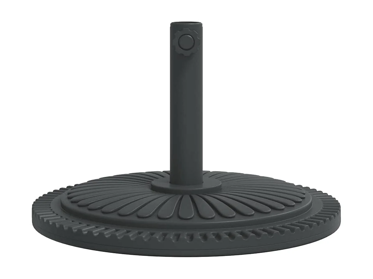 Base de parasol pour mats ?38 / 48 mm 12 kg rond