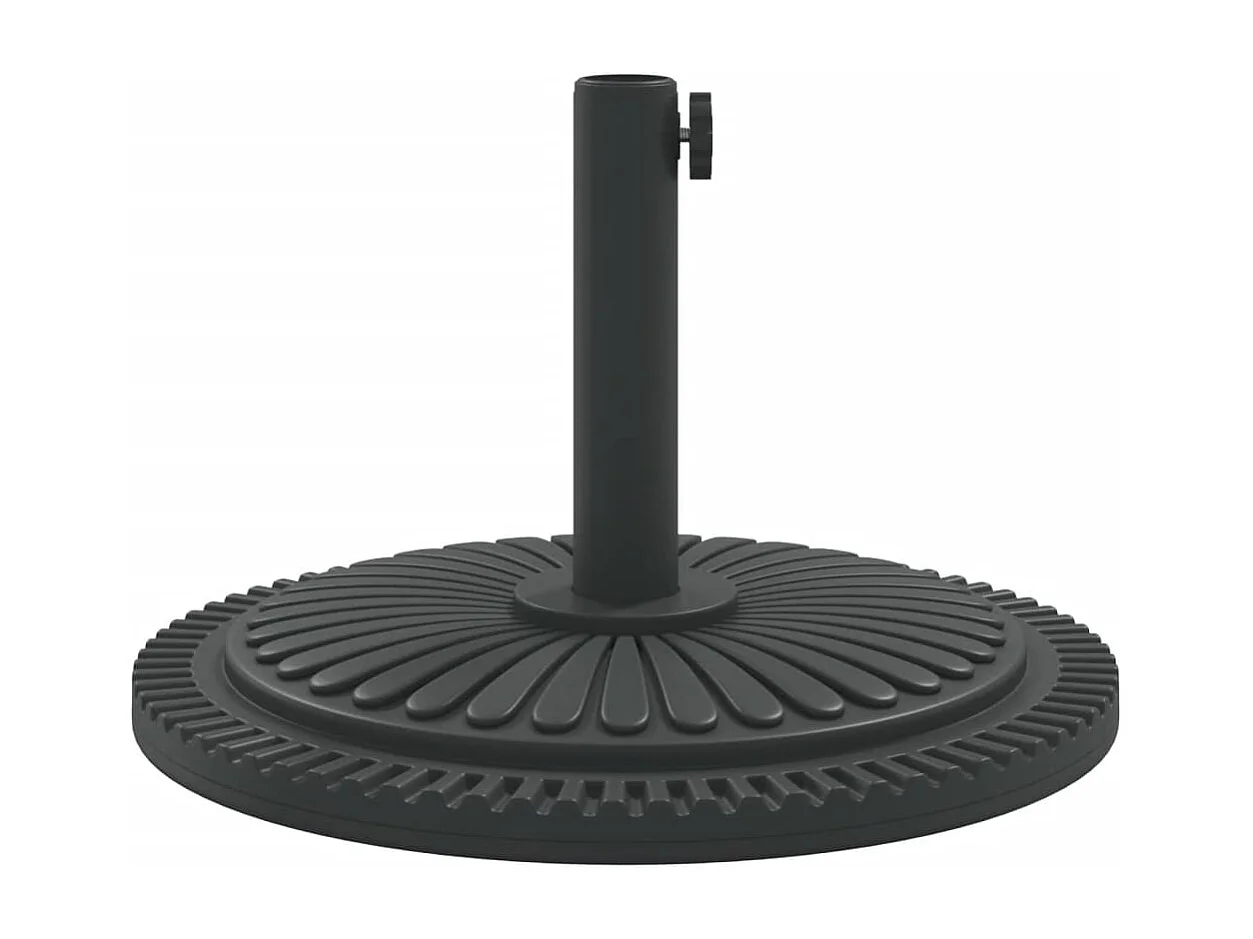 Base de parasol pour mats ?38 / 48 mm 12 kg rond
