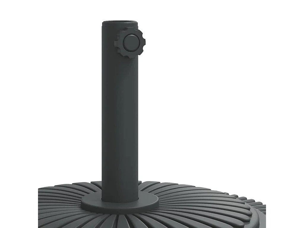 Base de parasol pour mats ?38 / 48 mm 12 kg rond