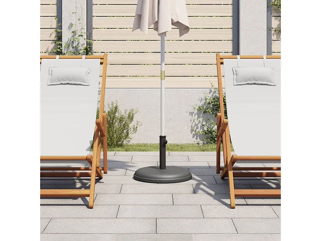 Base per ombrellone per pali ?32/35/38 mm 15 kg tondo