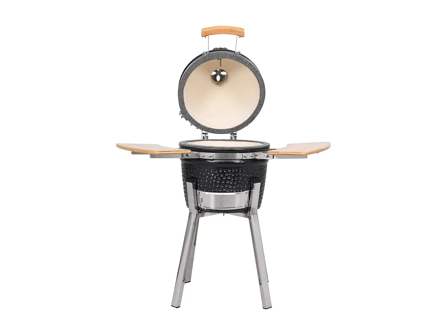 Kamado Barbecue à fumoir Céramique 81 cm