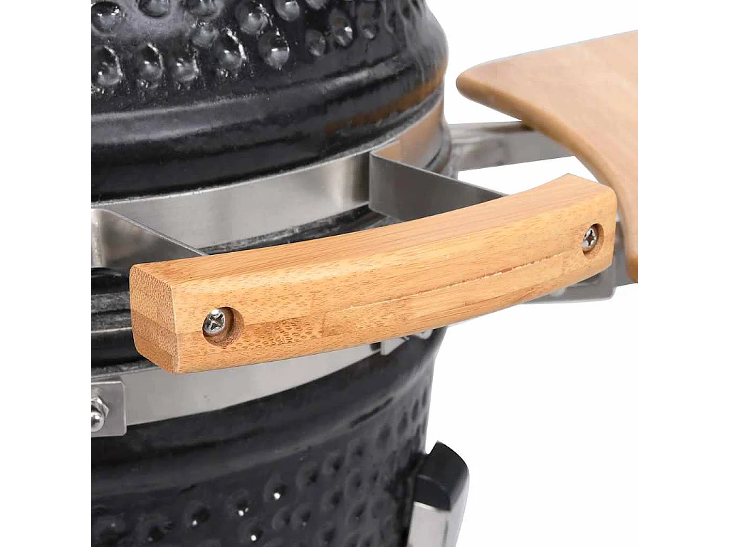 Kamado Barbecue à fumoir Céramique 81 cm