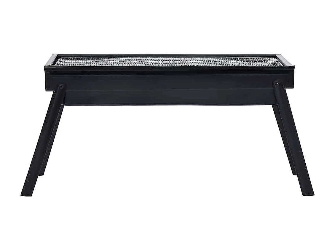 Barbecue portable de camping Acier inoxydable 60x22,5x33 cm