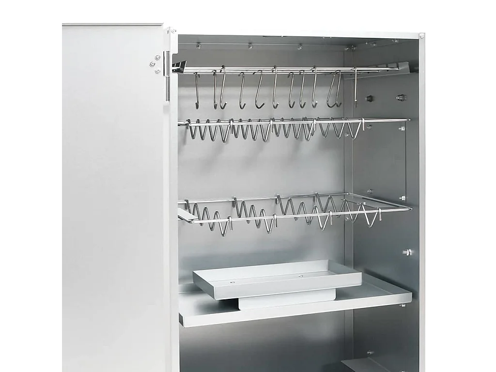 Forno para churrasco, defumador, gerador de fumaça fria, aço galvanizado