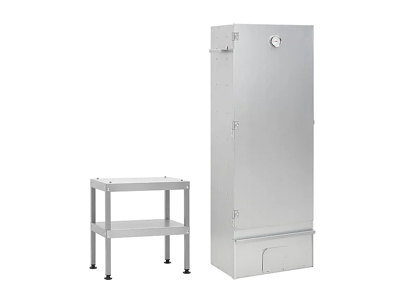 Barbecue oven smoker met gegalvaniseerde stalen tafel