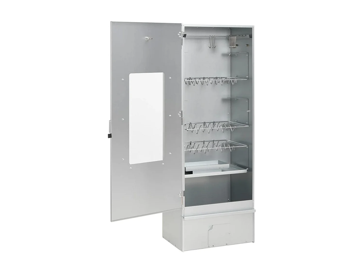 Forno para churrasco, defumador, gerador de fumaça fria, aço galvanizado