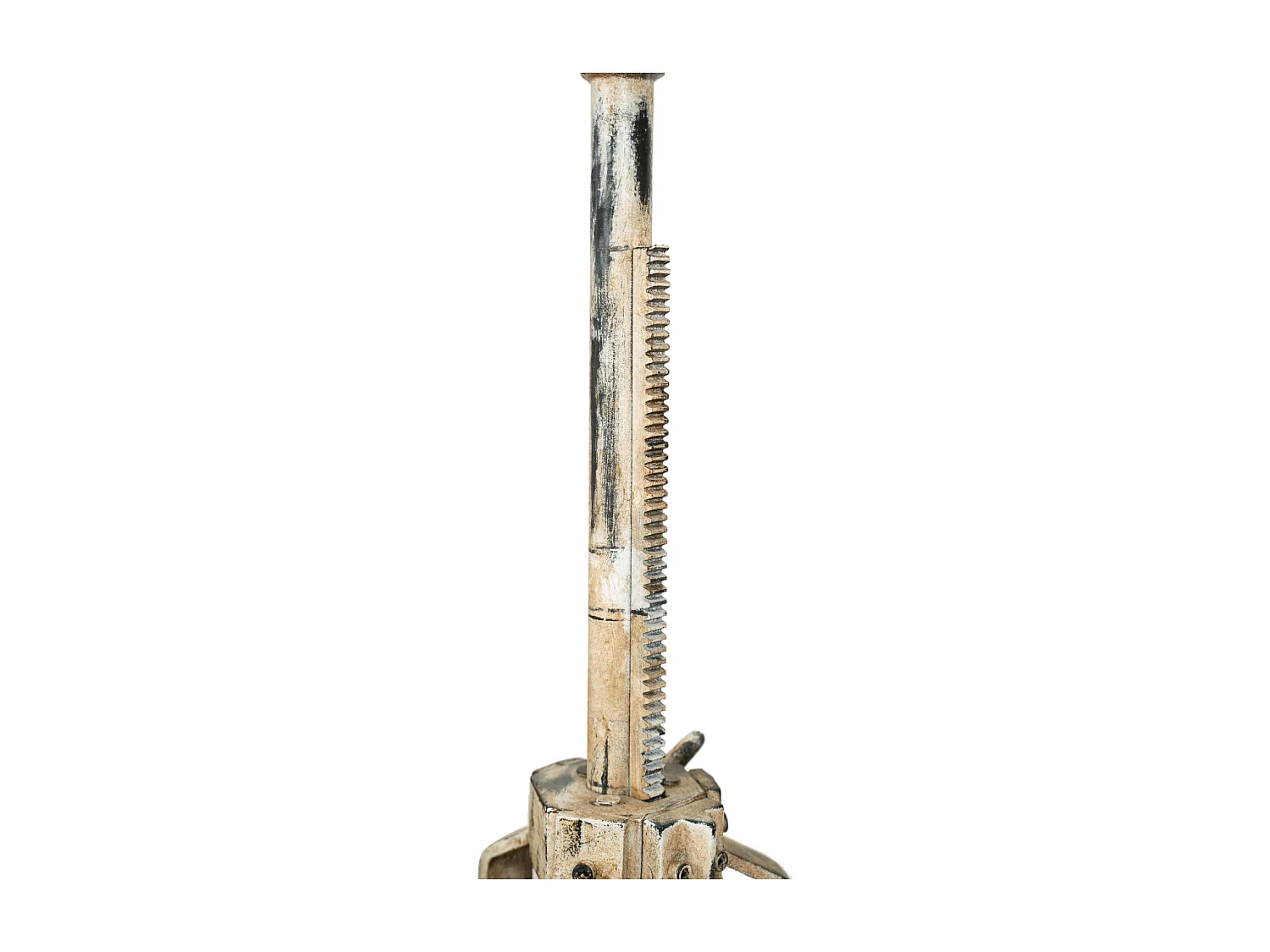 BISCOTTINI Piètement de Table - Fonte avec Finition Antique - Table de Jardin - Extérieur - Terrasse - Balcon - Table Basse -65x65x72+104cm