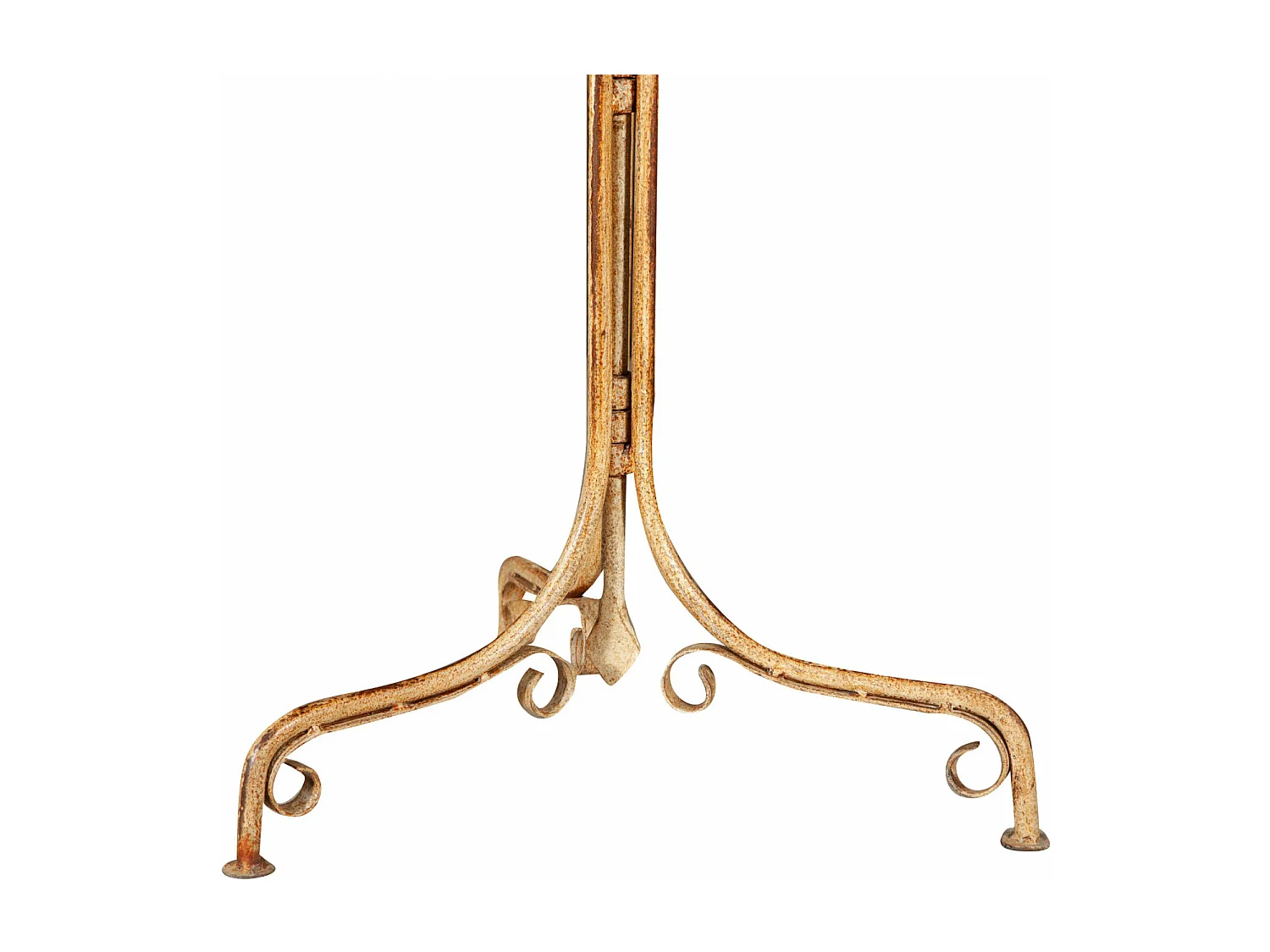 BISCOTTINI Table de Jardin - Pierre avec Finition Antique - Mobilier d'Extérieur - Balcon - Terrasse - Décorative - Table Basse - 60x60x77cm