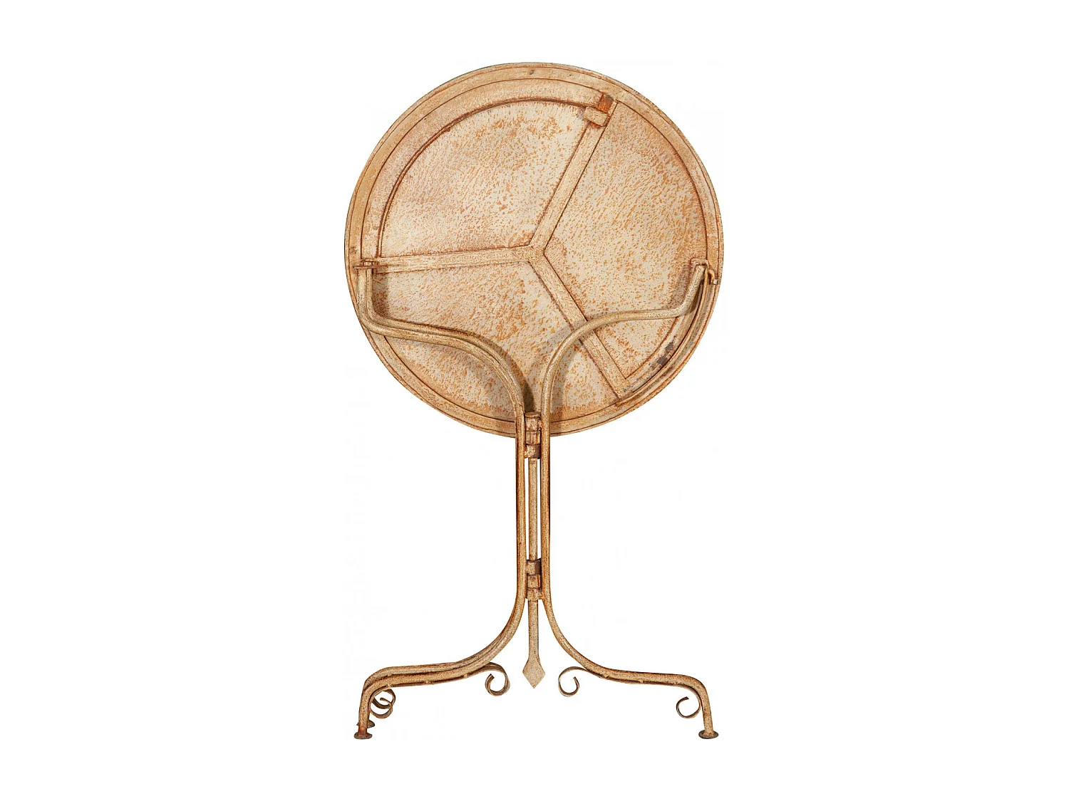 BISCOTTINI Table de Jardin - Pierre avec Finition Antique - Mobilier d'Extérieur - Balcon - Terrasse - Décorative - Table Basse - 60x60x77cm