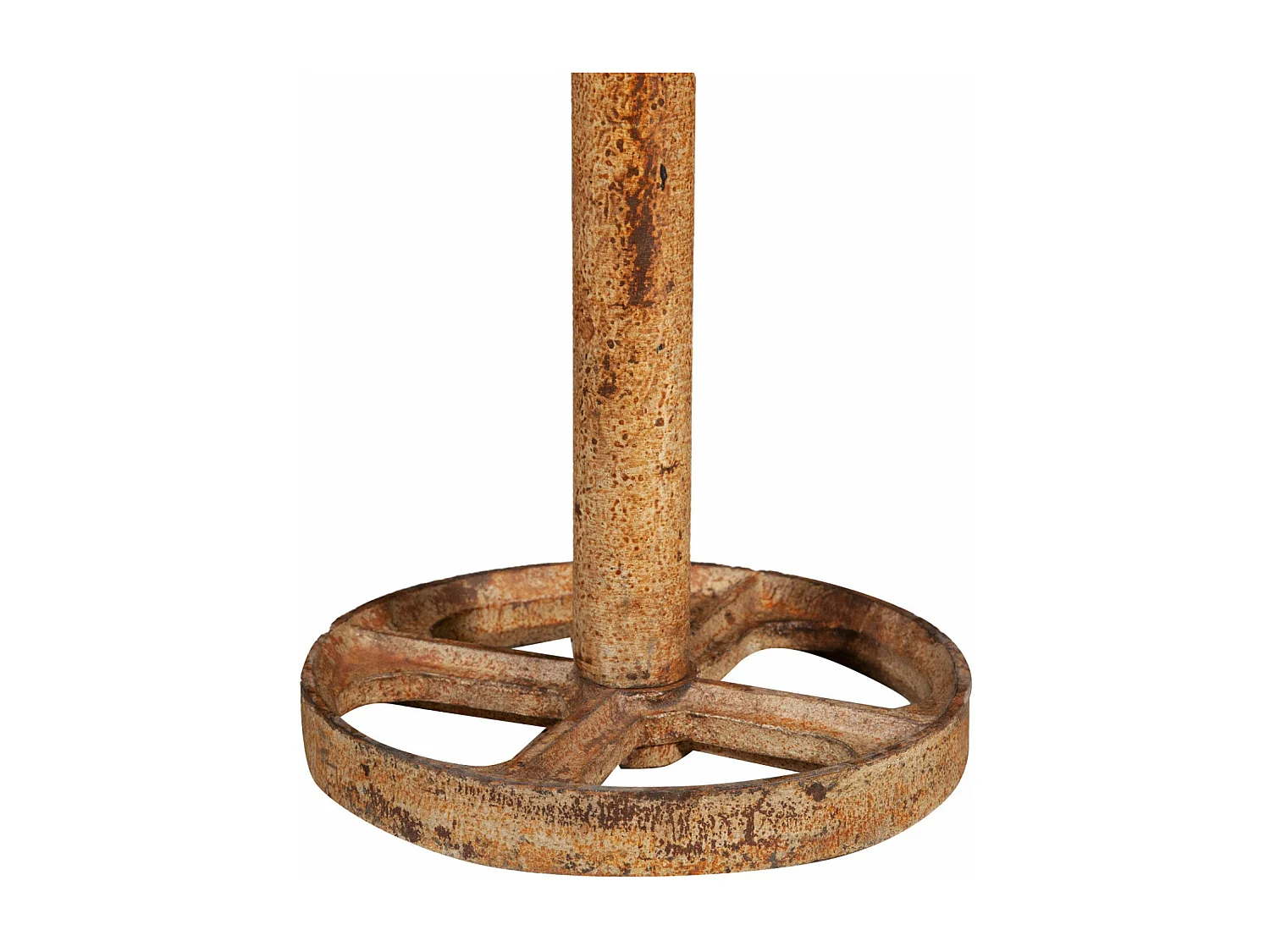 BISCOTTINI Table de Jardin - Pierre avec Finition Antique - Mobilier d'Extérieur - Balcon - Terrasse - Décorative - Table Basse - 61x61x77cm