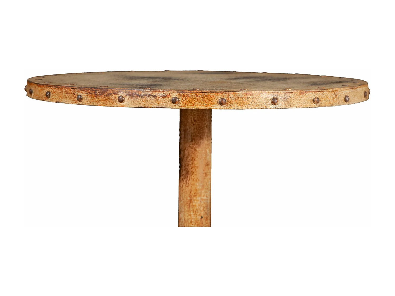 BISCOTTINI Table de Jardin - Pierre avec Finition Antique - Mobilier d'Extérieur - Balcon - Terrasse - Décorative - Table Basse - 61x61x77cm
