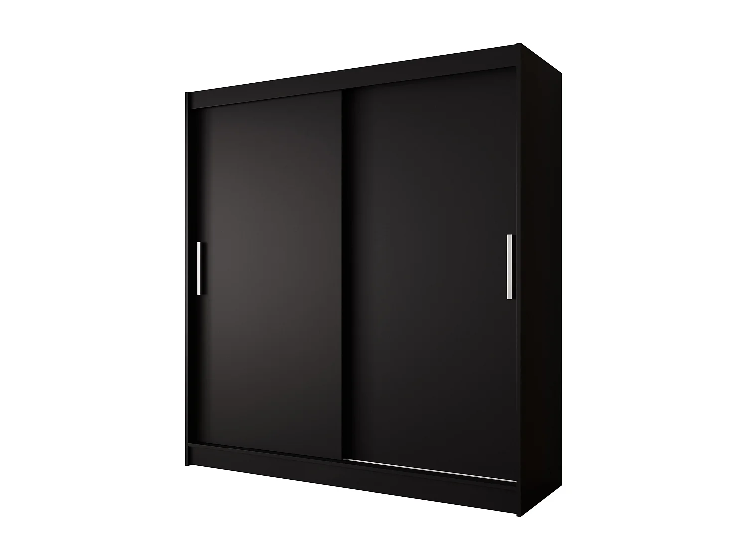 Zweitüriger Schiebeschrank BALTIMORE B1 Schwarz