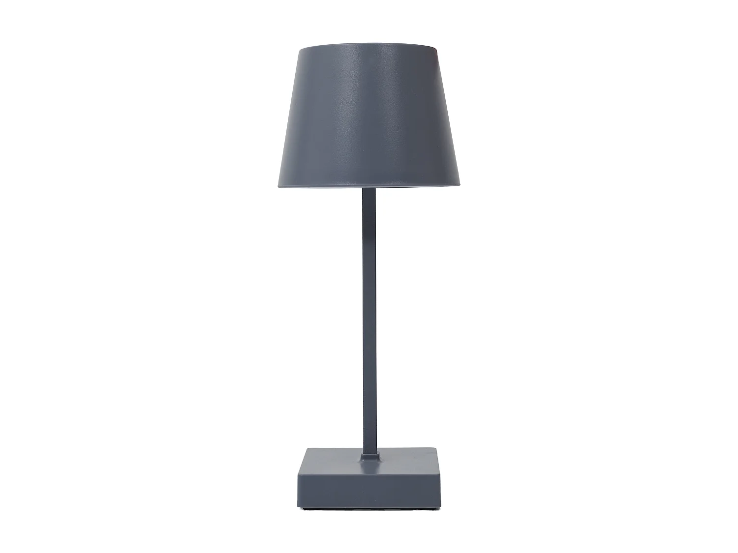 Lampe Led De Table Tactile Gris Gris