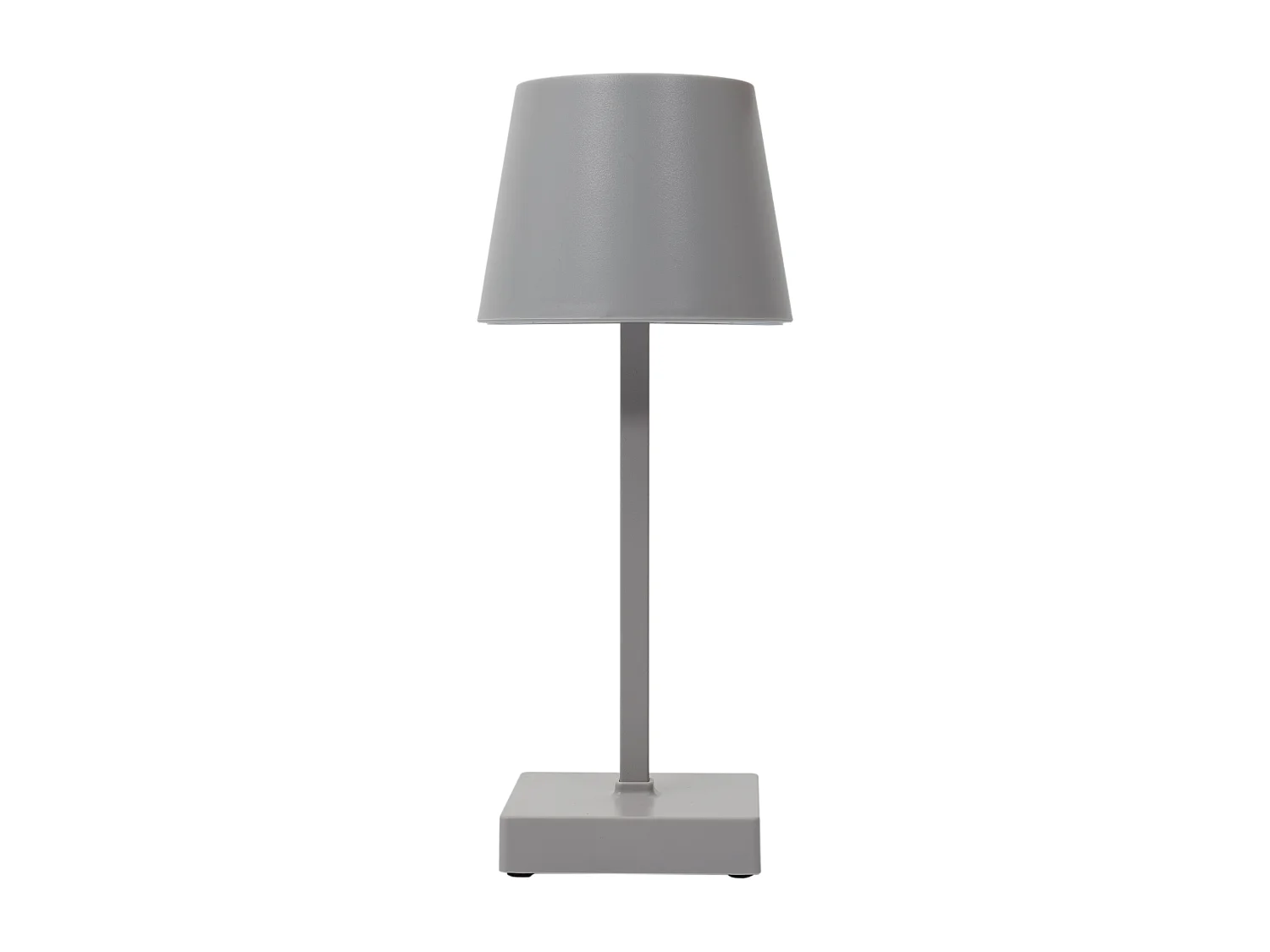Lampe Led De Table Tactile Taupe Marron