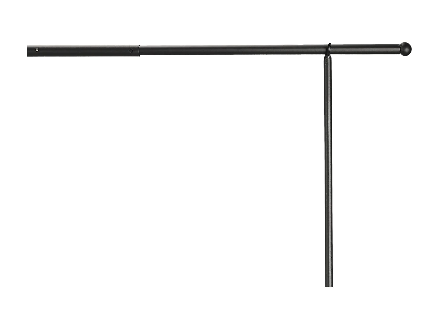 Barre Deco De Table Ajustable Interieur Et Exterieur Noir Noir