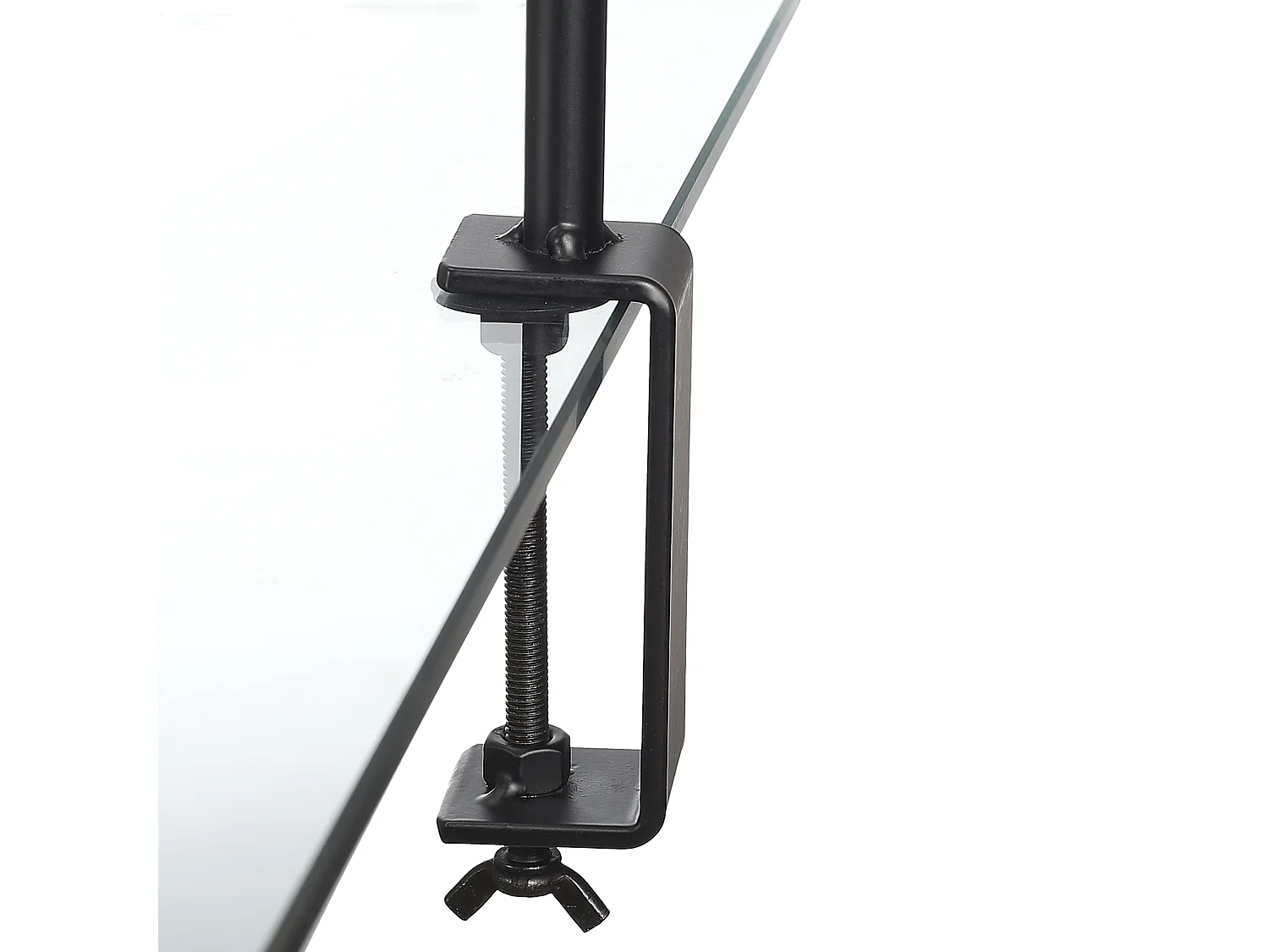 Barre Décorative Ajustable "Table" 139-250cm Noir