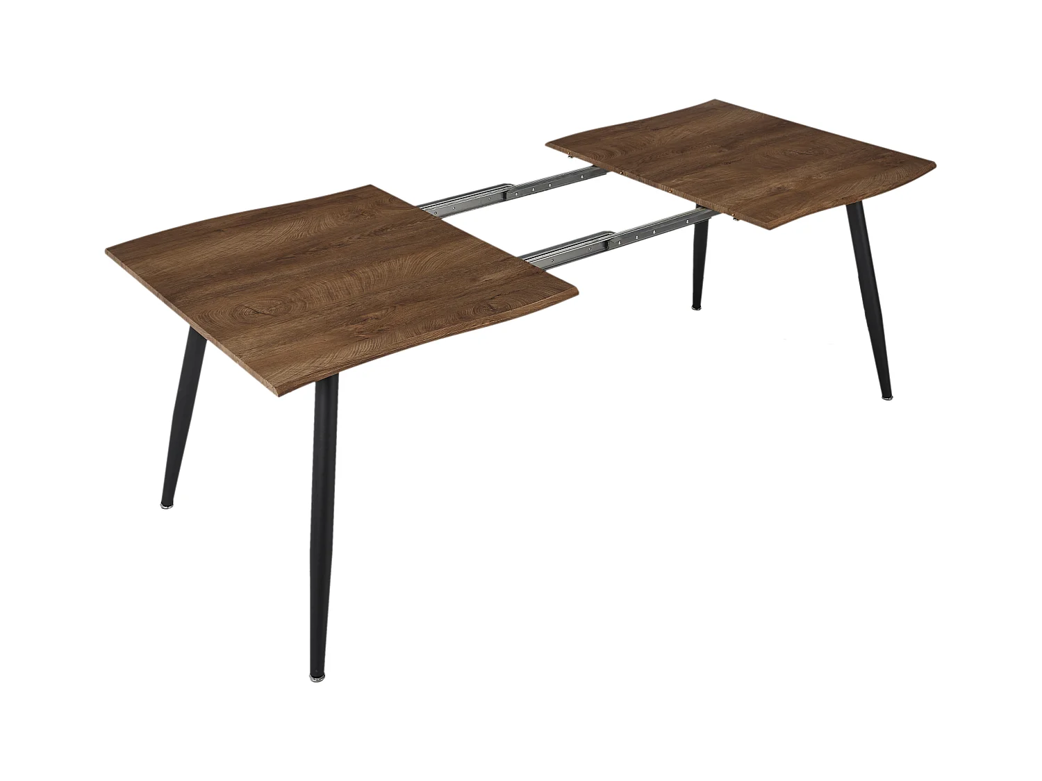 Table Extensible 6 A 8 Personnes Forest First Marron, Noir
