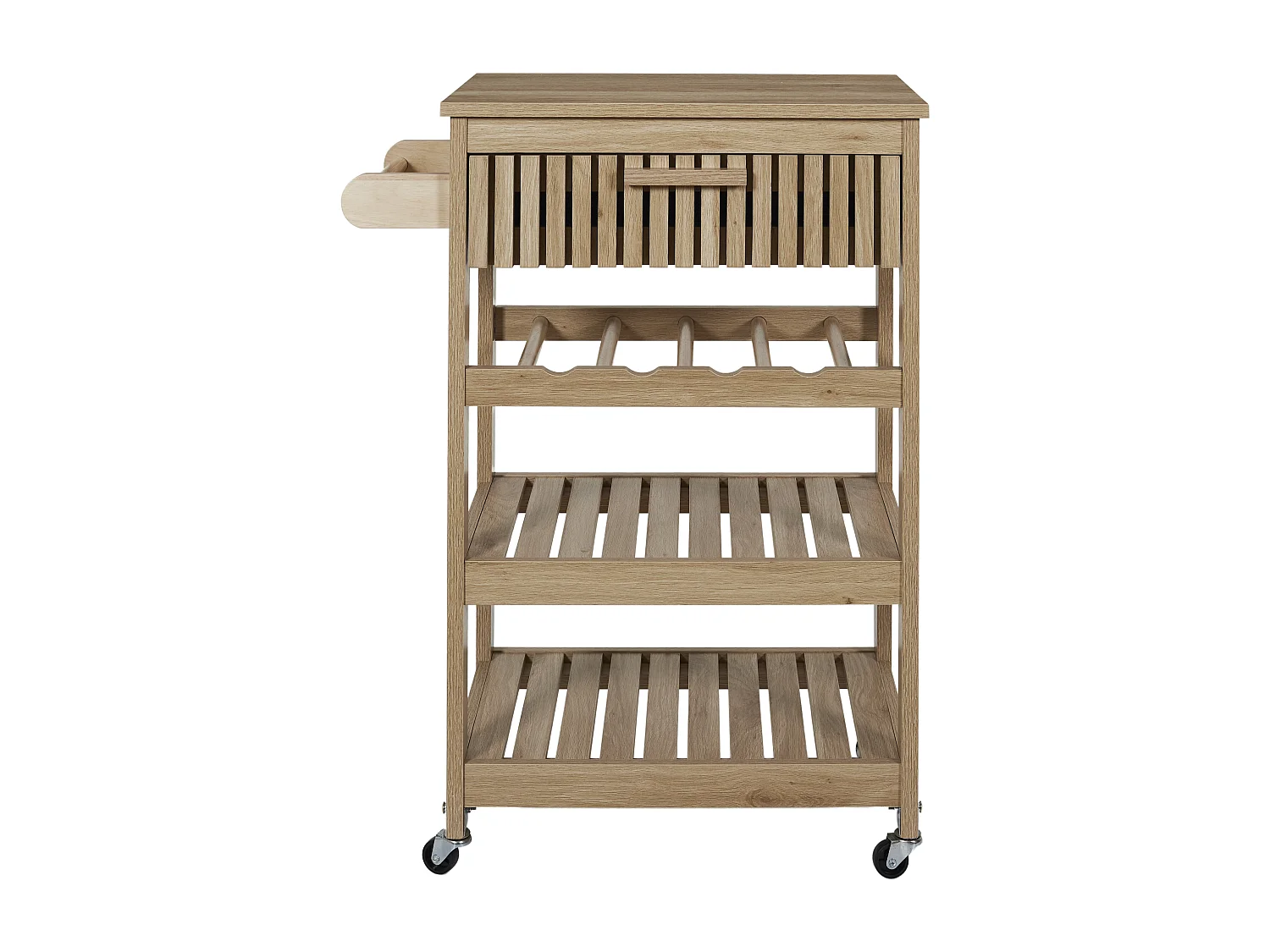 Desserte de Cuisine Design "Klaus" 84cm Marron