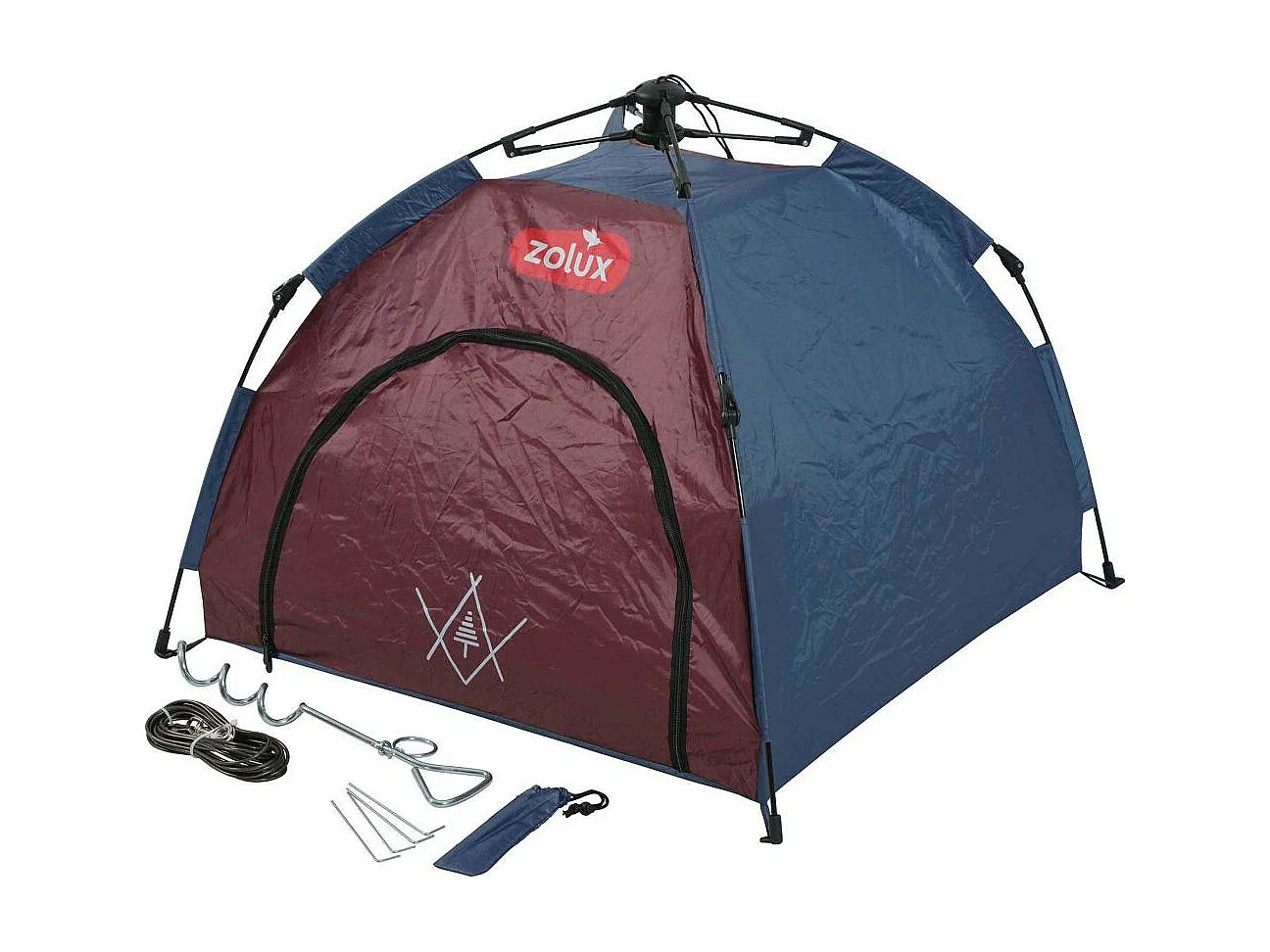 Tente pour chiens avec tapis intérieur Bivouak