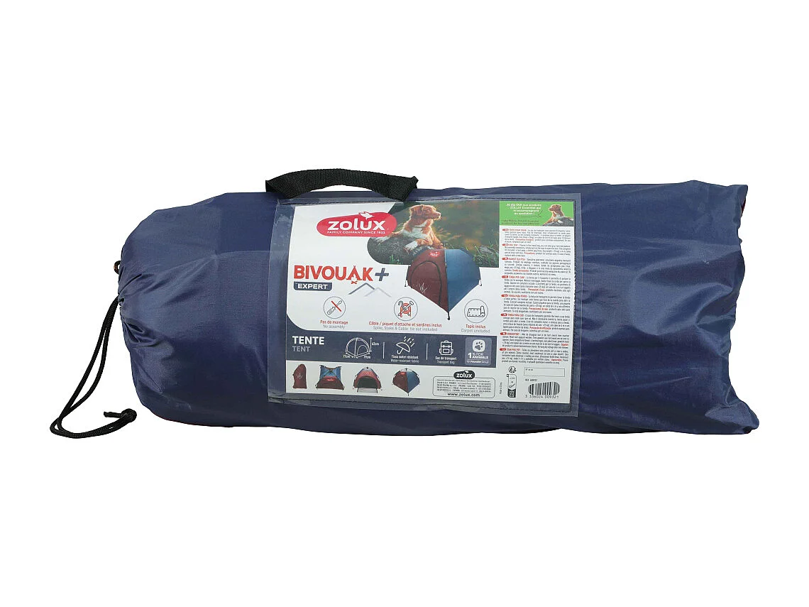 Tente pour chiens avec tapis intérieur Bivouak