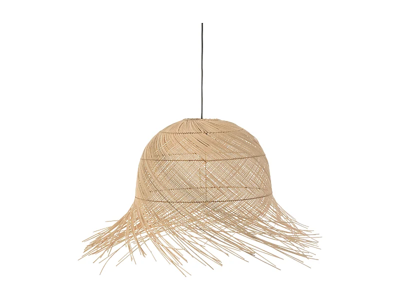 Lampe Suspension en Rotin "Branches" 50cm Naturel