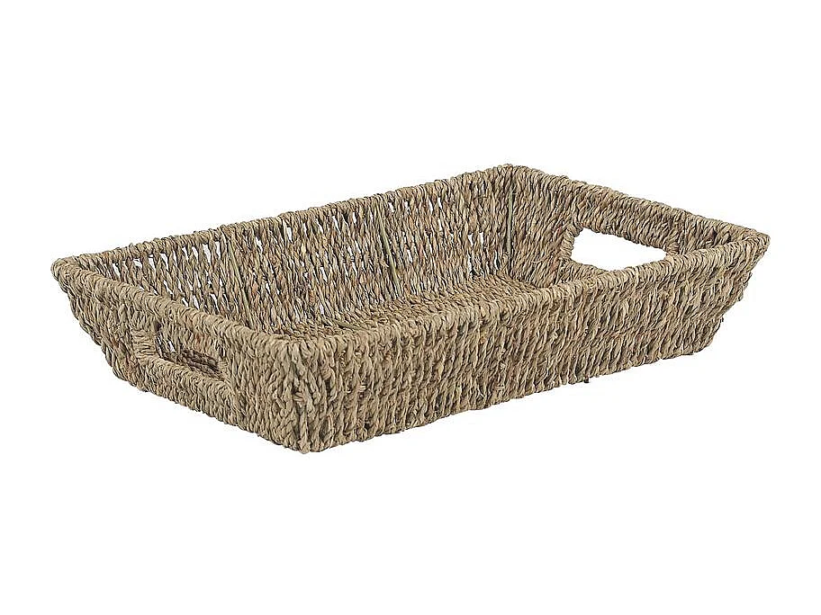 Manne en corde avec structure en métal et 2 passes main