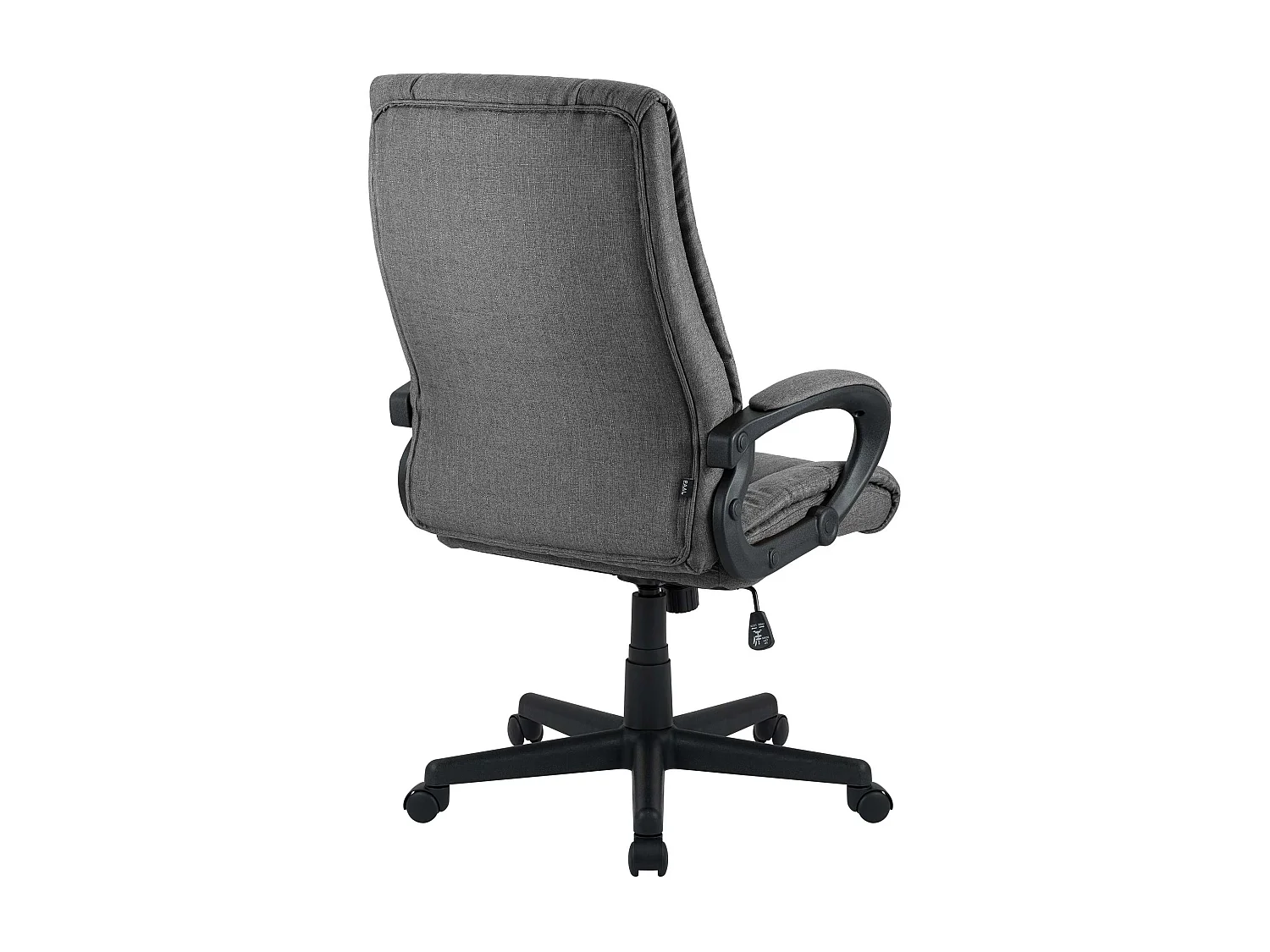 Bürostuhl - Stoff & schwarz - dunkelgrau - XL Sparta