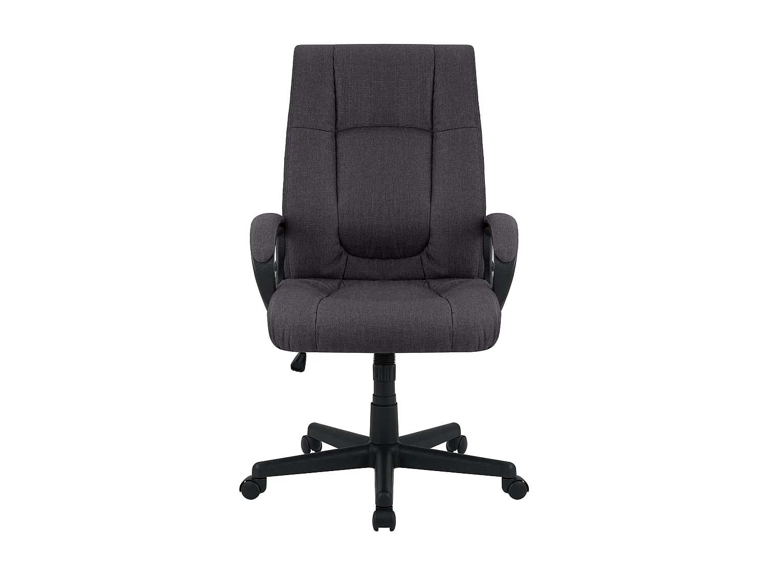 Chaise de bureau - Tissu & Noir - Noir - XL Sparta