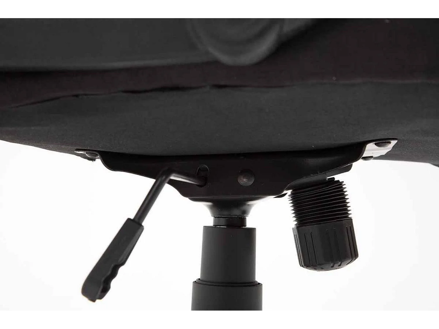 Chaise de bureau - Tissu & Noir - Noir - XL Sparta