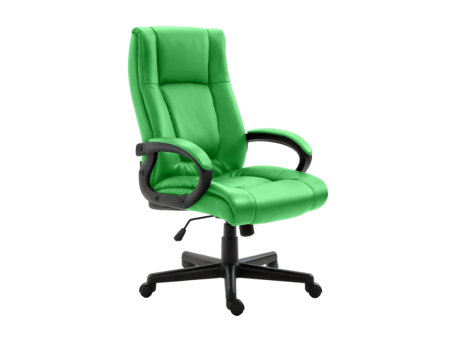 Chaise de bureau - Similicuir - Vert - XL Sparta