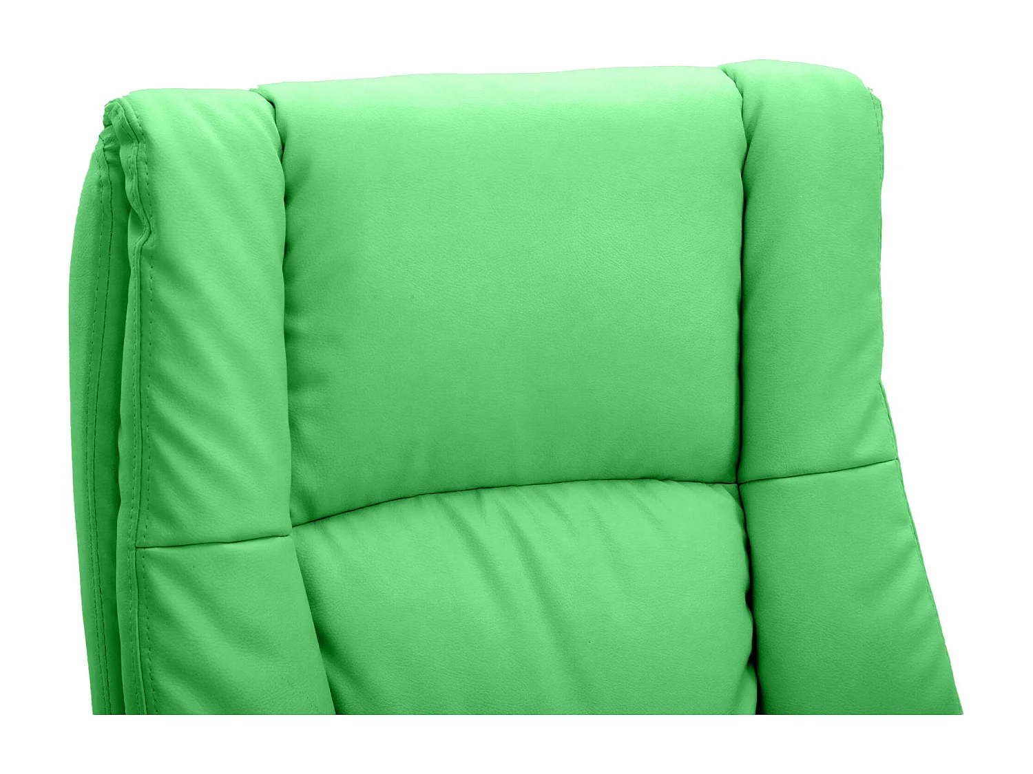 Chaise de bureau - Similicuir - Vert - XL Sparta