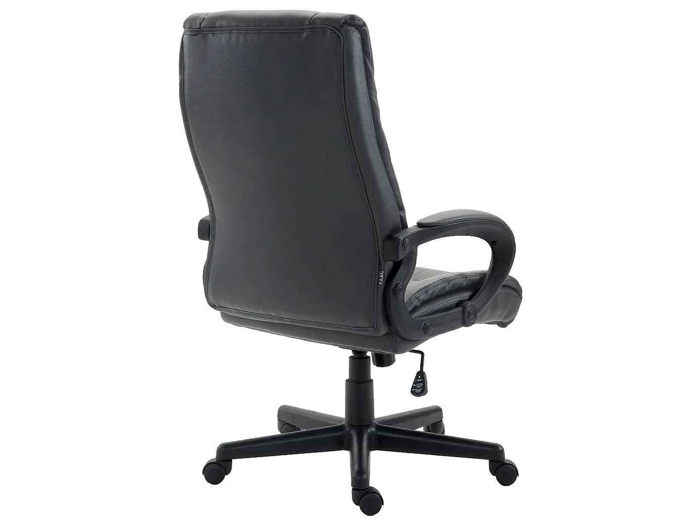 Chaise de bureau - Similicuir & Nature - Noir - XL Sparta