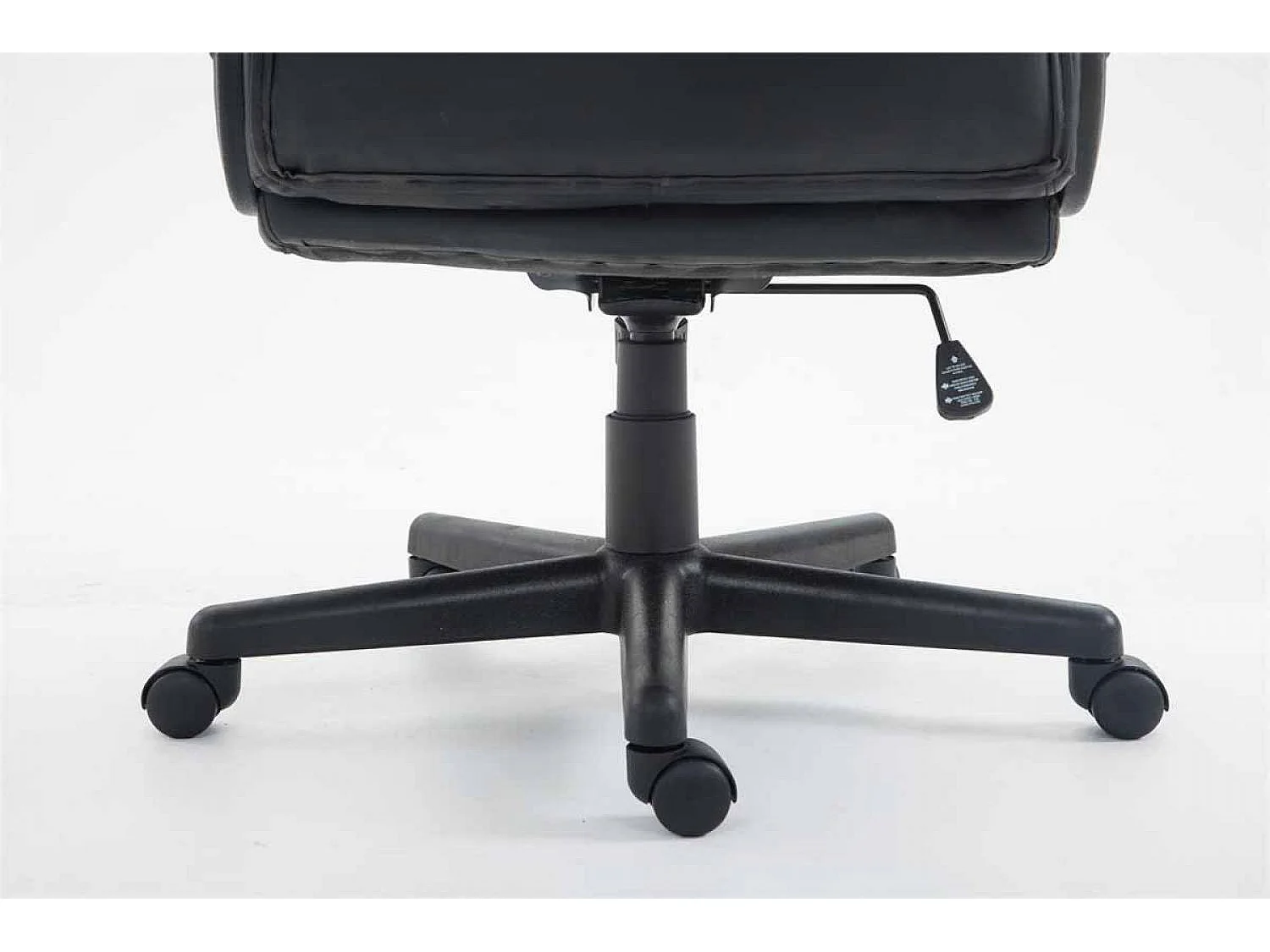 Chaise de bureau - Similicuir & Nature - Noir - XL Sparta