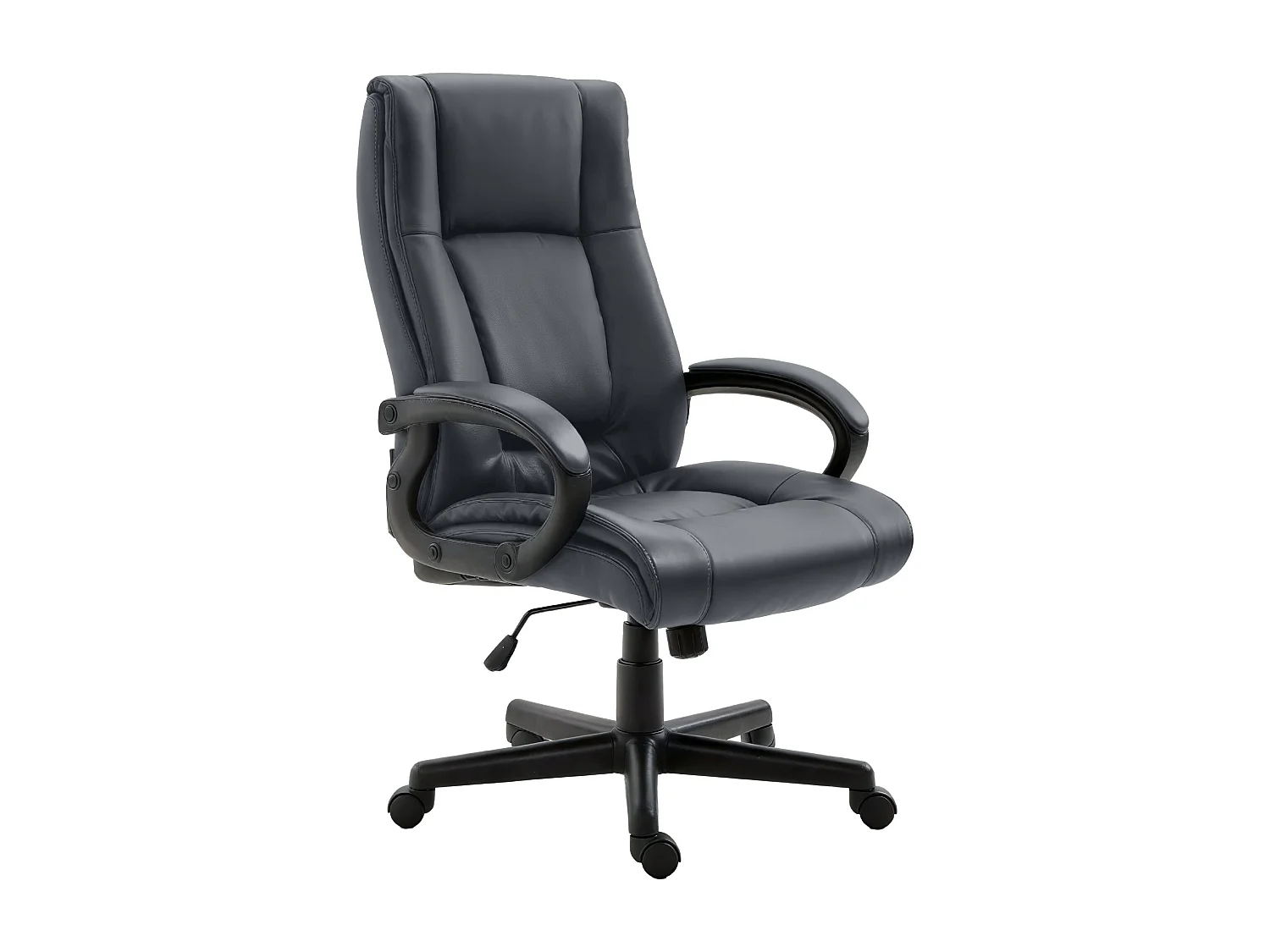Chaise de bureau - Similicuir - Gris - XL Sparta