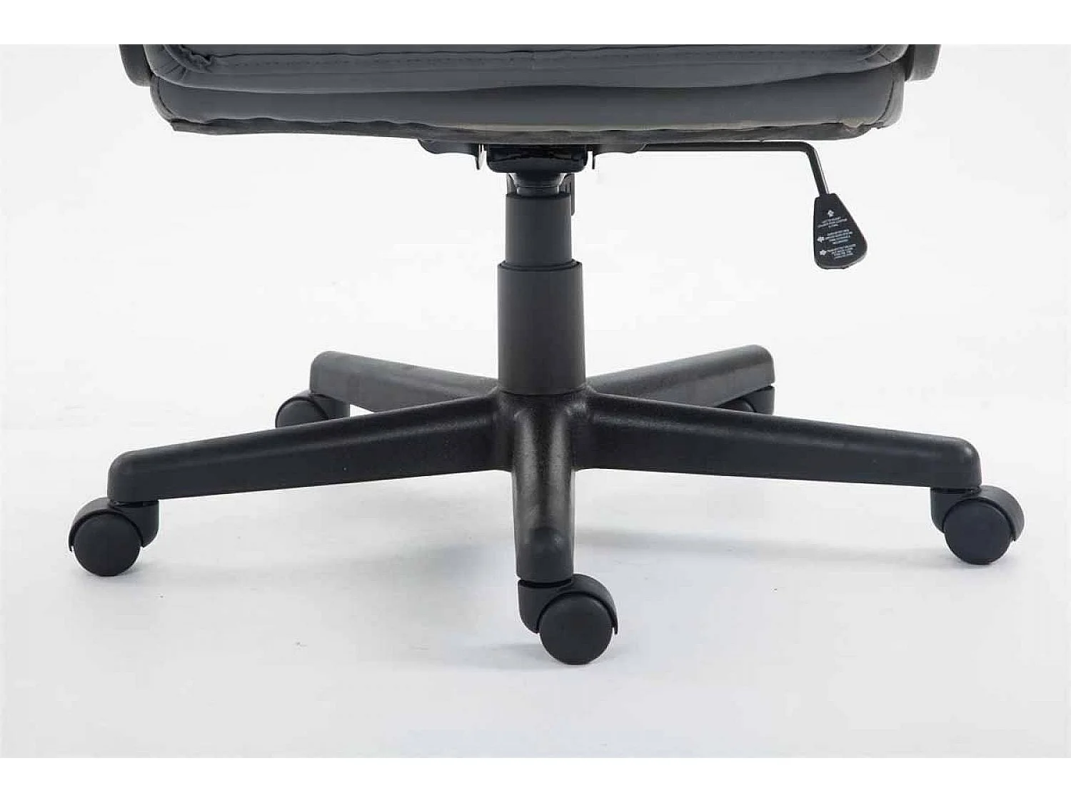 Chaise de bureau - Similicuir - Gris - XL Sparta