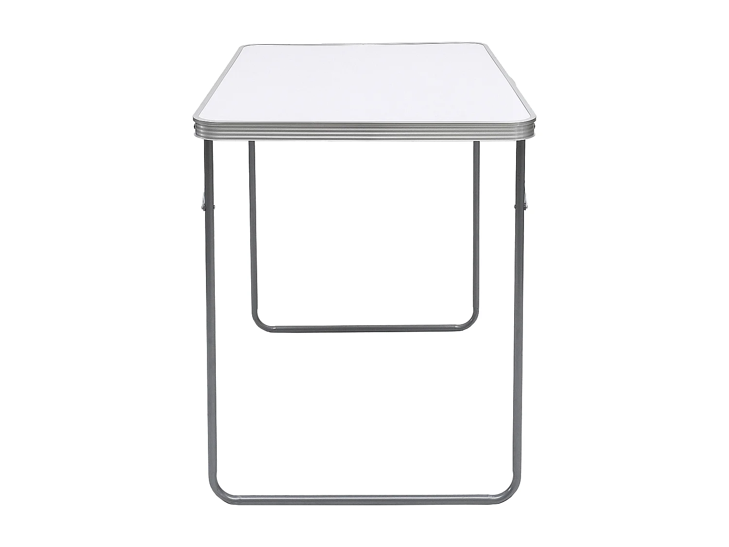 Table De Camping Pliable Blanc 80x60cm Blanc