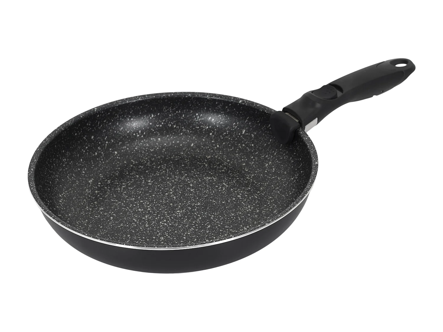 Poele Effet Pierre X3 Avec Poignee Universelle Noir