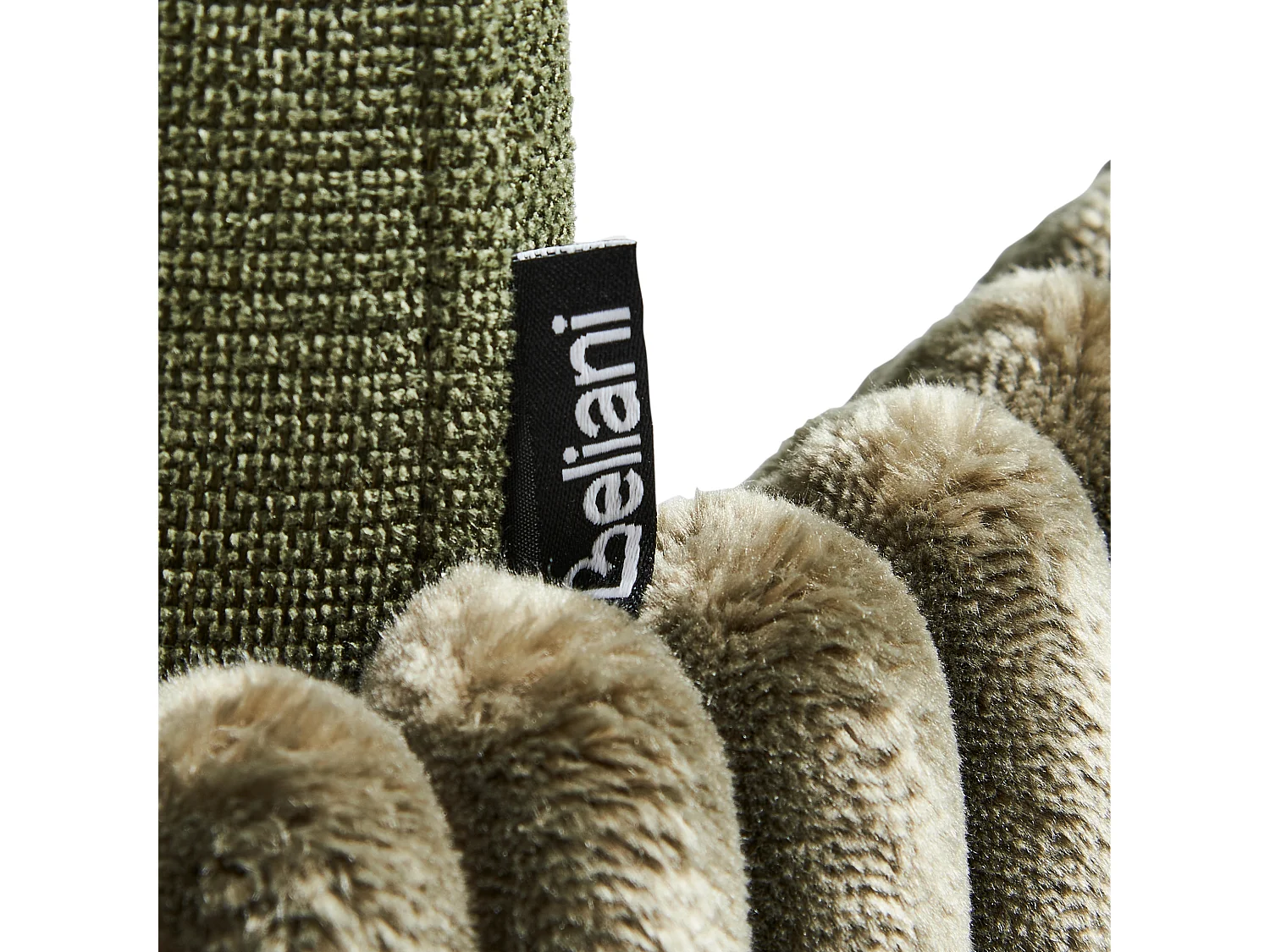 Barstuhl 2er Set Stoff grün gepolstert mit Armlehnen aus Samt Barhocker Amity