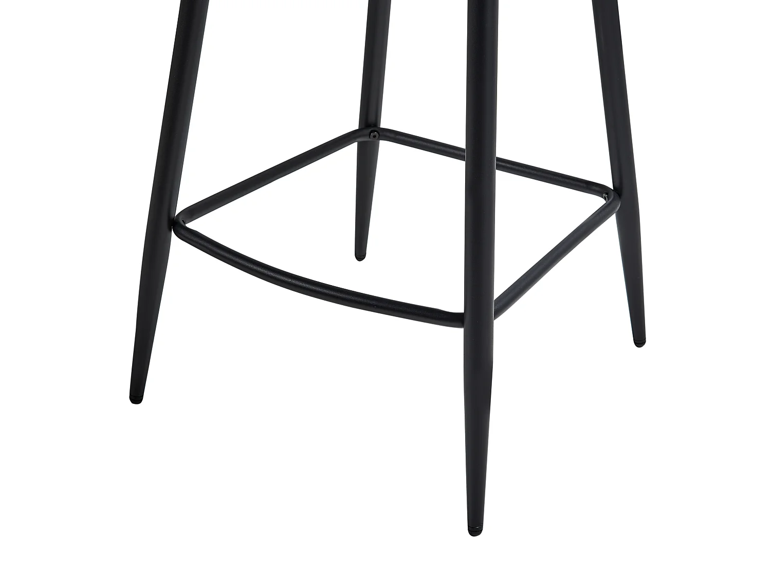 Set mit 2 Barstühlen AMITY Stoff Grün