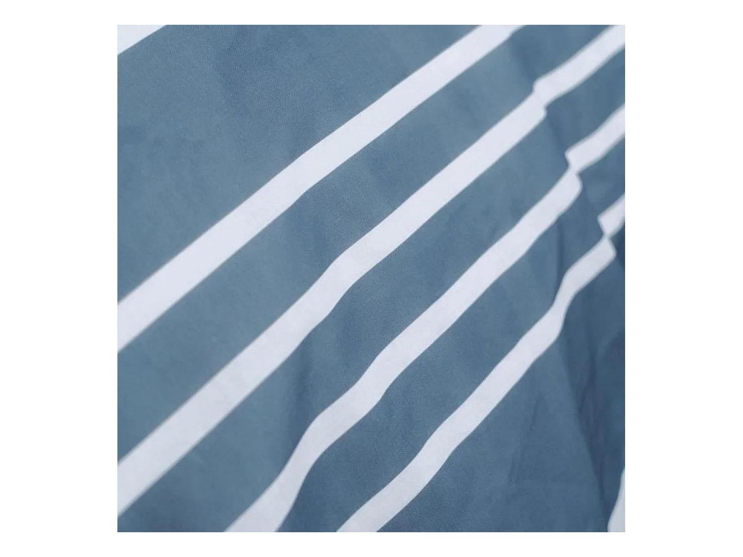 Dekbedovertrek 240 x 200 cm - Blauw en Wit