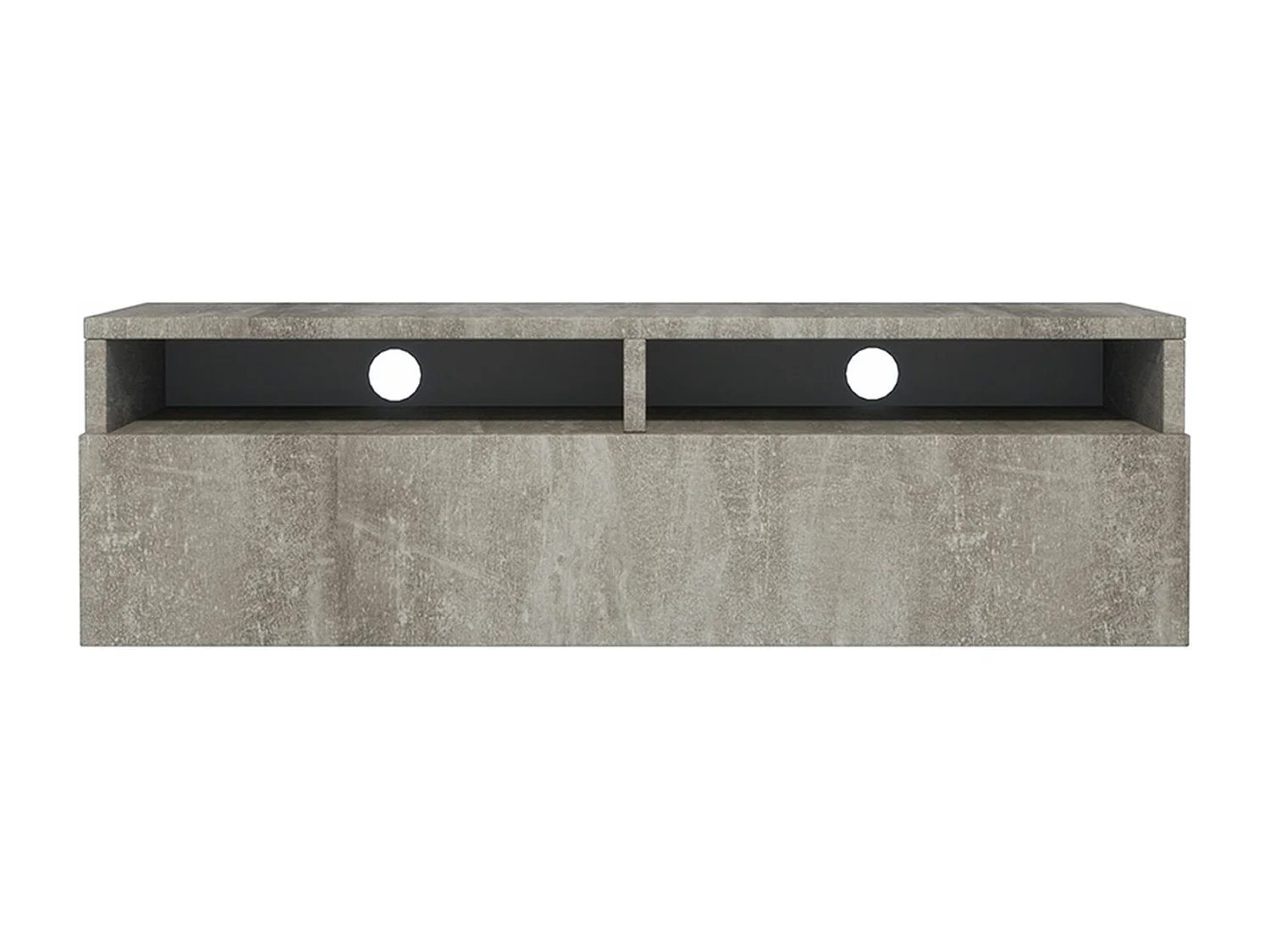 Meuble TV avec tiroir - 100 cm - grau - REDNAW