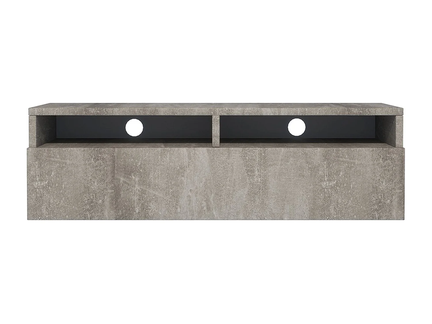 Meuble TV avec tiroir - 100 cm - grau - REDNAW